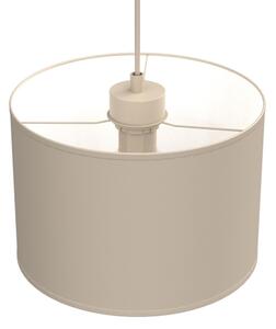 Lustr na lanku ARDEN 1xE27/15W/230V pr. 25 cm béžová