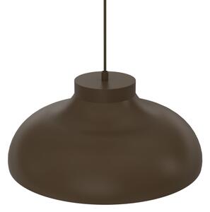 Lustr na lanku BASCA 1xE27/15W/230V hnědá