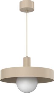 Lustr na lanku CANAN 1xE27/15W/230V pr. 40 cm béžová