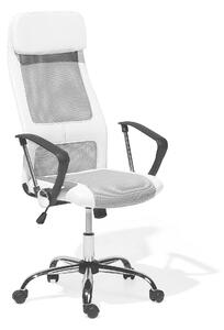 Kancelářská židle bílá nastavitelná výška PIONEER
