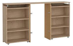Úložné čelo postele Simplicity 145 cm, hikora jackson