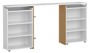 Úložné čelo postele Simplicity II 165 cm, bílý lesk
