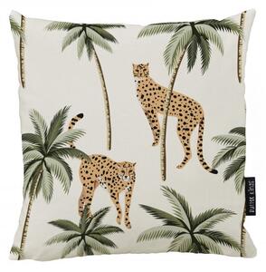 Povlak na polštář cheetah paradise, canvas bavlna