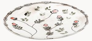Sada servírovacích talířů z kostního porcelánu Midnight Flowers, 2 díly