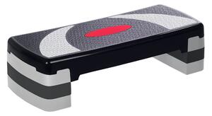 HOMCOM Nastavitelný Aerobní Fitness Stupínek s Protiskluzovým Povrchem 78x29x20 cm | Aosom