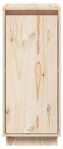 Úložná skříňka Hagell - 2 ks - masivní borové dřevo | 31,5x34x75 cm