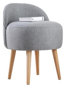 Taburet NIKI pr. 46 cm šedá