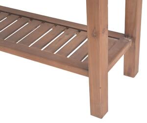 Konzolový stolek z masivního jedlového dřeva | 122x35x80 cm