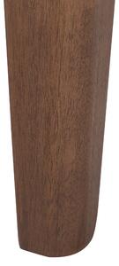 Jídelní stůl tmavé dřevo 160 x 90 cm LOTTIE