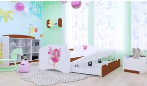 Dětská postel pro DVA (s výsuvným lůžkem) 160x80 cm - VÍLA