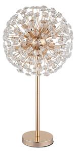 KŘIŠŤÁLOVÁ STOLNÍ LAMPA, 35/65 cm Globo - Online Only svítidla, Online Only
