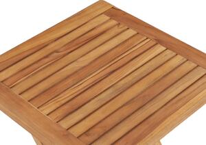 Skládací zahradní stůl Ulltingu - masivní teakové dřevo | 45x45x45 cm