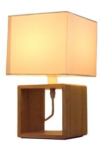 Stolní lampa ve tvaru kostky