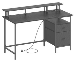 HERNÍ STŮL, černá, 135/55/89 cm MID.YOU - Online Only psací stoly, Online Only