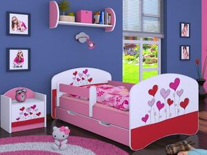 Dětská postel se šuplíkem 140x70cm LOVE