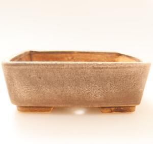 E-bonsai Keramická bonsai miska 10 x 8 x 3,5 cm růžová