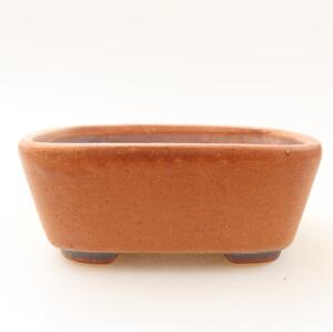 E-bonsai Keramická bonsai miska 10 x 8,5 x 4 cm růžová
