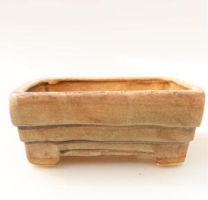 E-bonsai Keramická bonsai miska 9,5 x 7,5 x 3,5 cm zelená