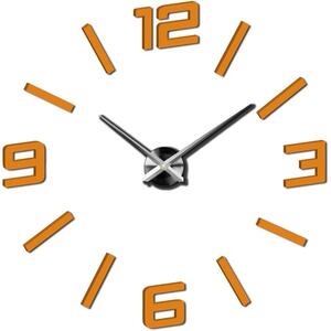 SENTOP moderní nástěnné hodiny na zeď TRANSFER X0037 černé
