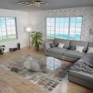 JUTEX Kusový koberec Rave 24037-123 BARVA: Šedá, ROZMĚR: 80x150 cm