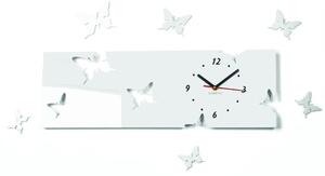 Sentop - Nástěnné hodiny motýli 60 x 49 cm i černé Z39