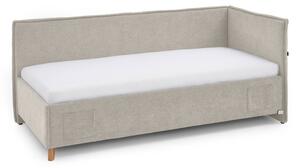 Béžová dětská postel s úložným prostorem 90x200 cm Fun – Meise Möbel