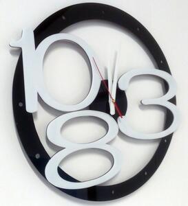 X-momo Moderní nástěnné hodiny na zeď X0013 LUXUS aj bílé