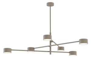 Lustr na tyči NATSU 6xGX53/10W/230V béžová