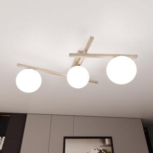 Stropní svítidlo SMART 3xE14/10W/230V béžová/bílá