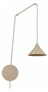 Lustr na lanku ABRAMO 1xE27/15W/230V béžová