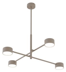 Lustr na tyči NATSU 4xGX53/10W/230V béžová