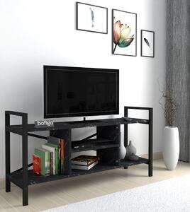 Televizní stolek TRIER bendir/černá