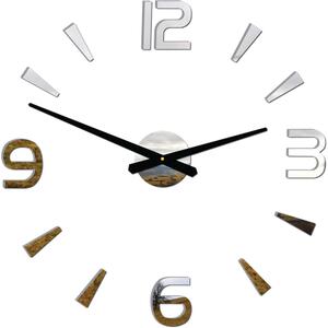 Sentop - Nástěnné hodiny nalepovací 2D PLEXI STORE P030 i silver
