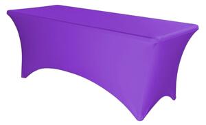 TENTino Elastický potah STANDARD na skládací stůl 152x76 cm VÍCE BAREV Barva ubrusu: FIALOVÁ / VIOLET