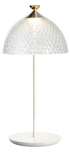Stolní lampa Kartell, Bílá, Ložnice, Hliník