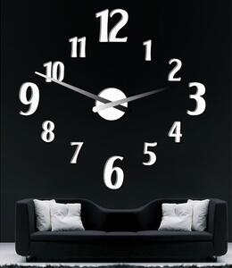 StylesA Nástěnné hodiny nalepovací DAVOS XXL P024 i černé