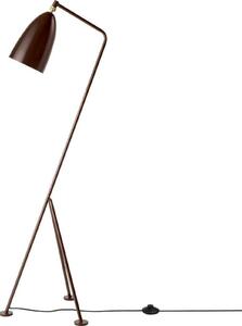 Stojací Lampa GUBI, Hnědá / Rezavá, Obývací pokoj, Kov