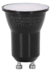 LED Žárovka MR11 GU10/4W/230V 3000K černá - BRILAGI