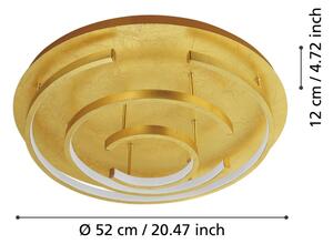 Eglo 98488 - LED Stropní svítidlo POZONDON LED/24W/230V