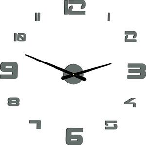 Stylesa Nástěnné hodiny nalepovací P021 DIY STRONG aj černé