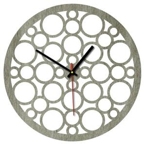 Sentop Nástěnné hodiny z dřevěné překližky PR0158 topol světlý i černý