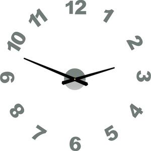 Sentop nástěnné hodiny na zeď nalepovací čísla P047 OPTIC ai černé