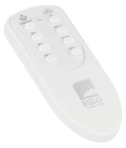 Eglo 35085 - LED Stmívatelný stropní ventilátor TRINIDAD LED/20W/230V + DO černá