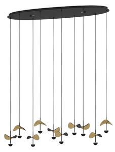STROPNÍ ZÁVĚSNÉ LED SVÍTIDLO, 112/33/150 cm Eglo - Online Only svítidla, Online Only