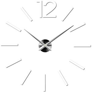Stylesa Moderní nástěnné hodiny DIY 3D EXPQZ X0081 ii černé