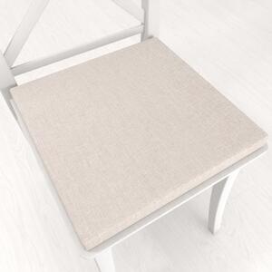 Biante Čtvercový podsedák BKW-205 Režný žíhaný - 38x38x3 cm