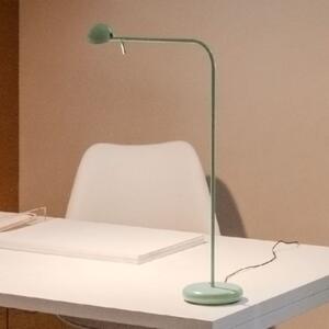 Stolní lampa Vibia, Pin, Zelená, Pracovna, Kov, Moderní