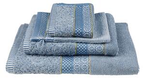 Pip Studio Soft Zellige froté ručník 55x100cm, modrošedý (Froté ručník 55x100)