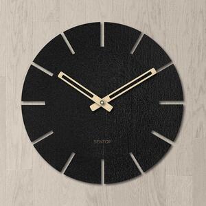 Kulaté hodiny na zeď - Sentop | HDFK034 | dřevěné