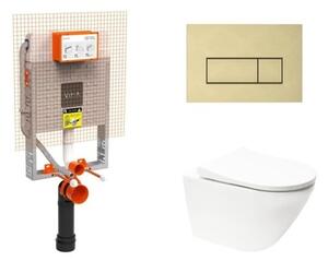 Závěsný WC set k zazdění Vitra S60 SIKOVZG1
